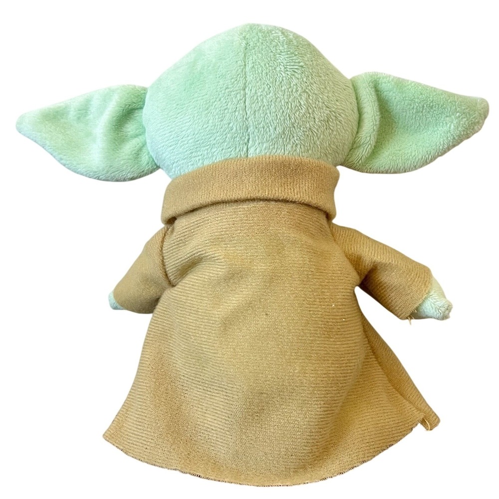 Star Wars The Mandalorian Grogu Baby Yoda Plush Galerie Green Tan 7 inch Toy - Picture 2 of 6